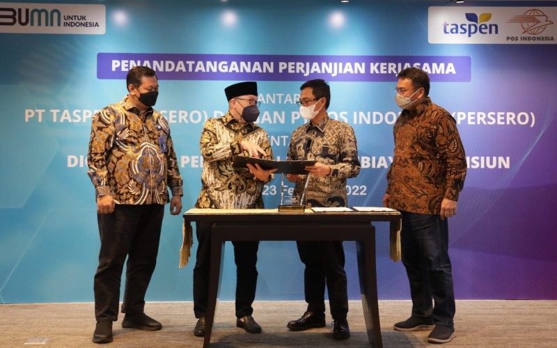  Sinergi Taspen – Posindo Hadirkan Digitalisasi Pembayaran dan Pembiayaan Pensiun