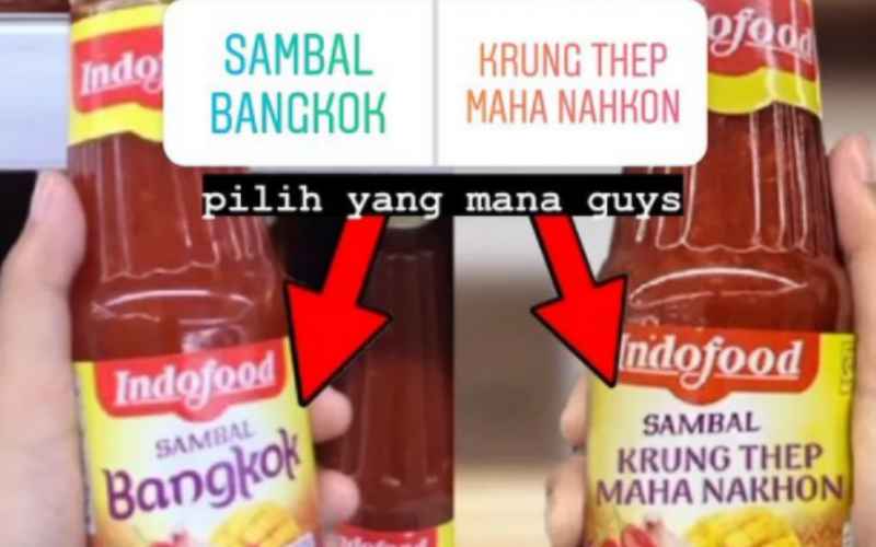  Indofood Bakal Ganti Sambal Bangkok Jadi Sambal Krung Thep Maha Nakhon?