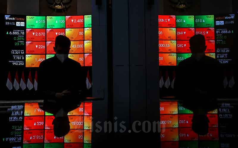  Indeks Bisnis-27 Ditutup Turun, Saham WIKA Hingga SMGR Merosot