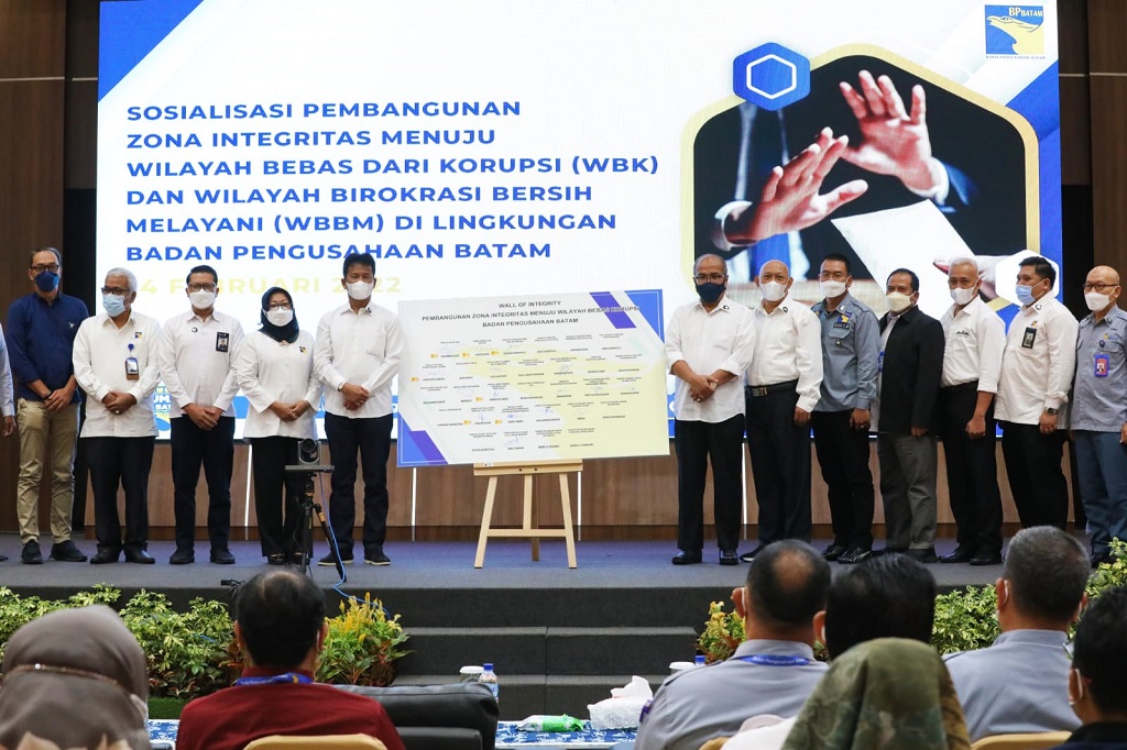  Wujudkan Komitmen, Kepala BP Batam Dorong Pembangunan Zona Integritas Menuju WBM dan WBBK di BP Batam