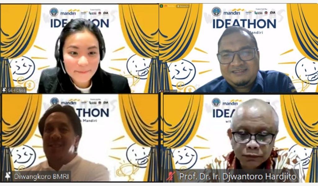  Dorong Minat Berwirausaha Mahasiswa, Bank Mandiri Gelar IDEATHON dengan Universitas Kristen Petra Surabaya