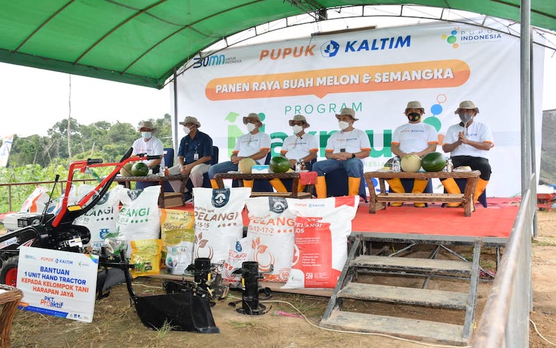  Dukung Ketahanan Pangan, Berikut Upaya Pupuk Kaltim Tingkatkan Produktivitas Petani