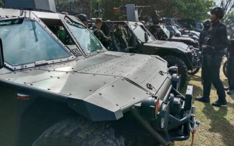  Spesifikasi Kendaraan Militer P6-ATAV, Dapat Deteksi Arah Tembakan Musuh dan Antipeluru