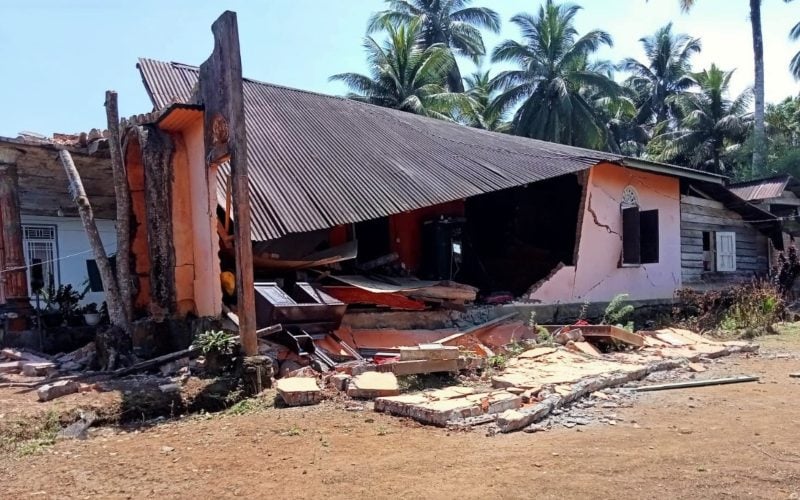  Dampak Gempa Pasaman Barat, 500 Rumah Rusak, 10.000 Warga Mengungsi