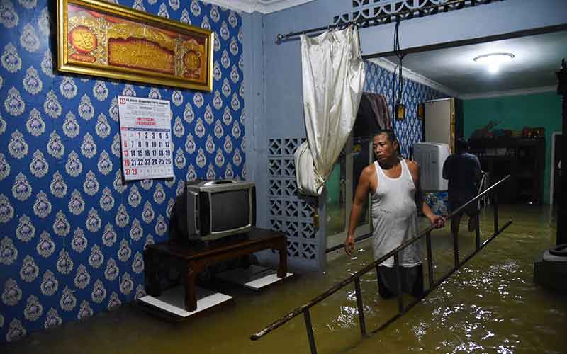  Diguyur Hujan Deras Sejak Minggu, Sejumlah Wilayah di Kota Medan Terendam Banjir