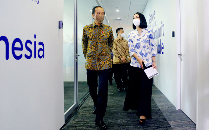 Presiden Joko Widodo saat meresmikan Sea Labs Indonesia./ Dok. Istimewa