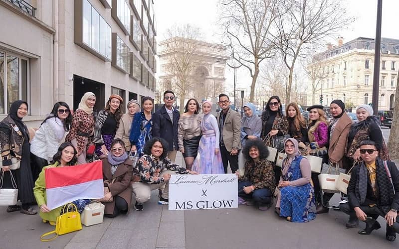  MS Glow Ajak Leanne Marshall Kolaborasi di Paris Fashion Week 2022