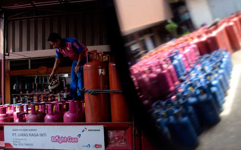  Harga LPG Non Subsidi Naik, Kouta LPG Tabung 3 Kg di Bandung Ditambah