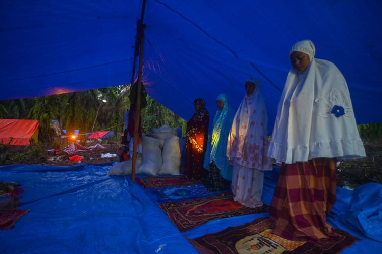  Pengungsian Korban Gempa Kajai, Pasaman Barat