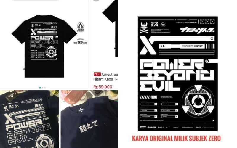  Aerostreet Dituding Plagiat Desain Kaos Brand Lokal asal Bandung