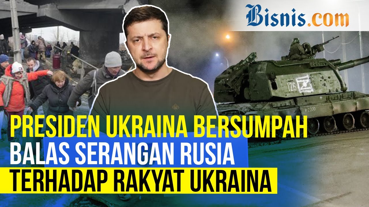  Warga Sipil Ukraina Ditembak Rusia, Presiden Zelensky Marah!