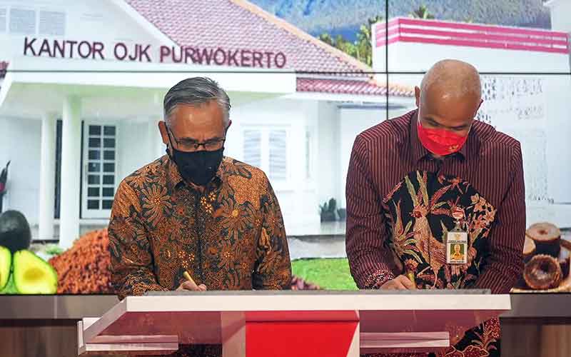  Wimboh Santoso Resmikan Kantor OJK di Purwokerto