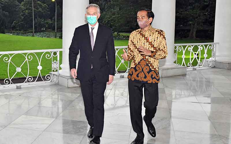  Presiden Joko Widodo Bertemu Mantan PM Inggris Bahas Ibu Kota Baru