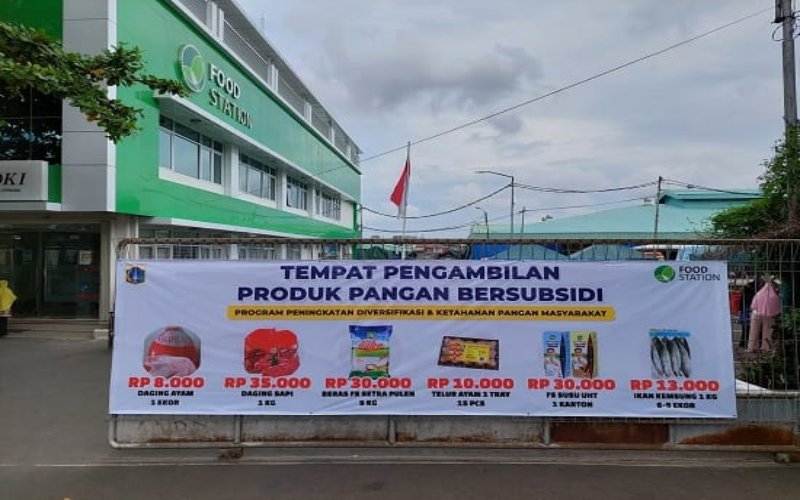  Food Station Berpotensi Raup Rp43,2 Miliar Lewat Kerja Sama Dengan Bank DKI