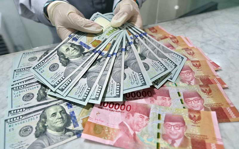  Rupiah Terdepresiasi Sore Ini, Indeks Dolar AS Naik Lagi