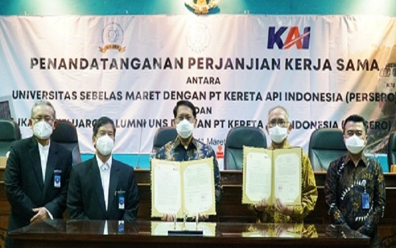  Jalin Kerja Sama dengan UNS, PT KAI Tawarkan Diskon 10 Persen