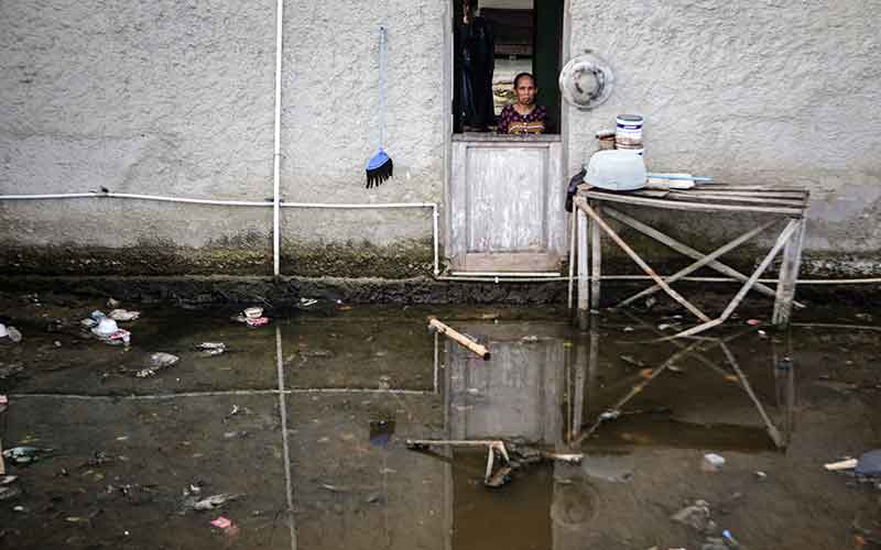  Banjir di Banten Tak Kunjung Surut Selama Tiga Bulan