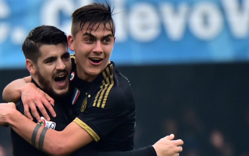 Juventus Hajar Sampdoria 3-1, Morata Jadi Pahlawan