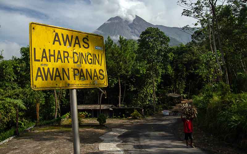  Destinasi Wisata di Kaki Gunung Merapi Ditutup Sementara