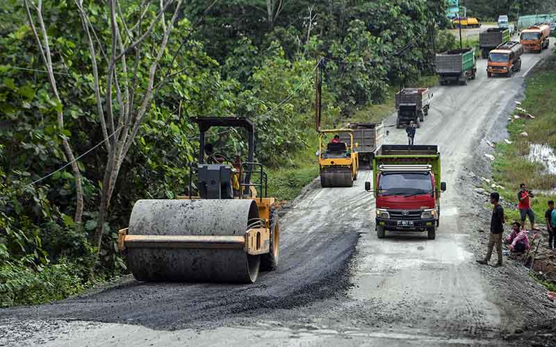  Jalan Menuju Ibu Kota Negara Nusantara Rusak
