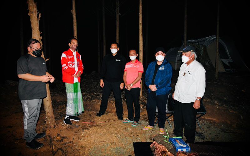  Camping Bareng Jokowi di IKN, Bamsoet: Tidur Tanpa AC, Lapar Dapat Pop Mie