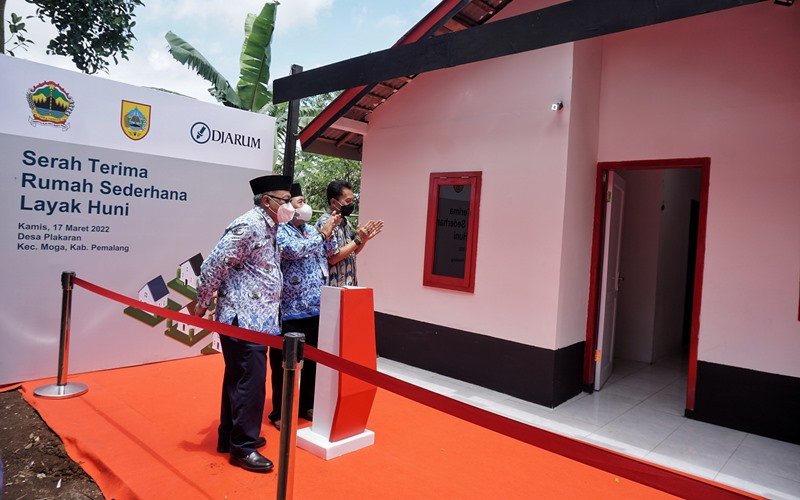  Program Penanggulangan Kemiskinan Esktrem: 10 Rumah Keluarga Tidak Mampu Direnovasi