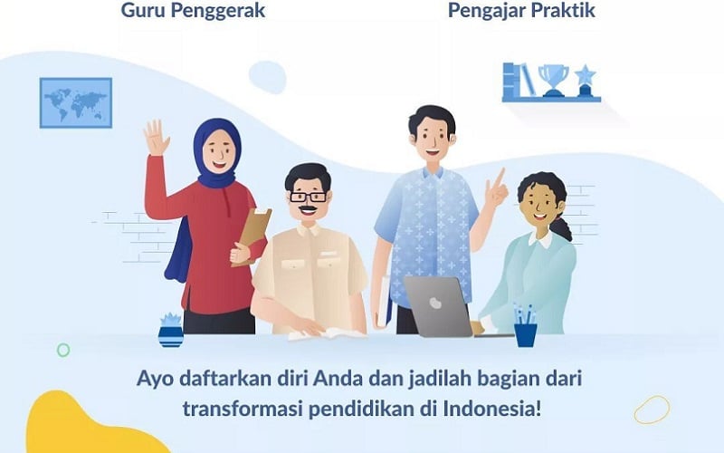  Kemendikbud Buka Pendaftaran Guru Penggerak, Ini Syaratnya