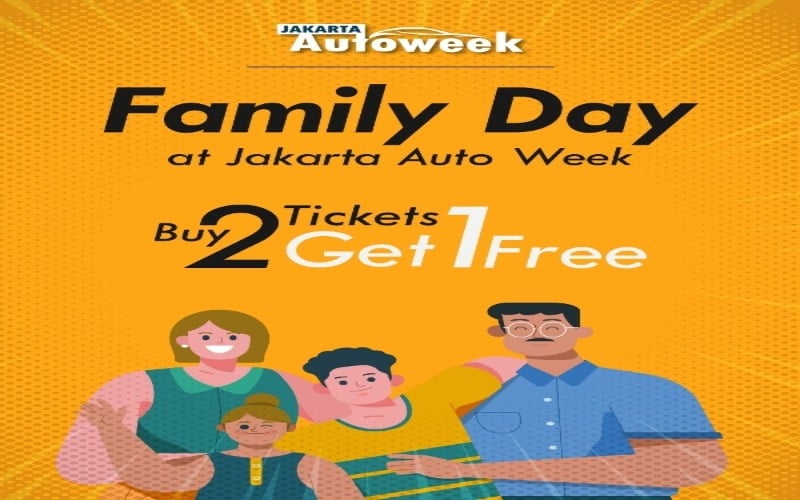  Libur Akhir Pekan, Kunjungi Jakarta Auto Week Mumpung Promo Tiket Beli Dua Dapat Tiga!