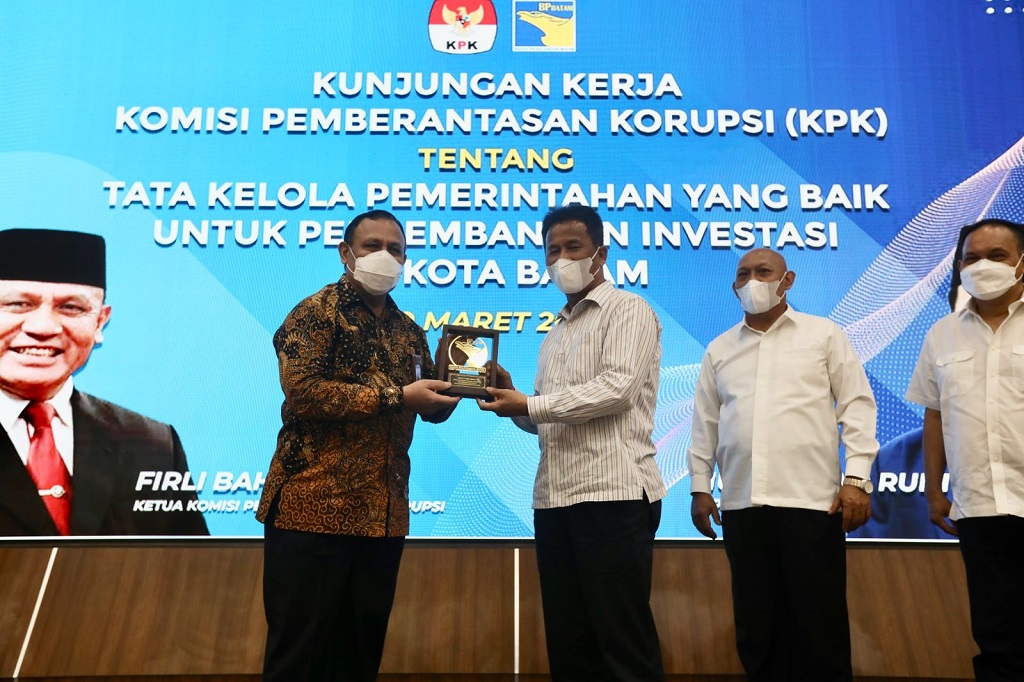  Batam Salah Satu Penopang Pertumbuhan Ekonomi Nasional, Ketua KPK Kunjungi BP Batam