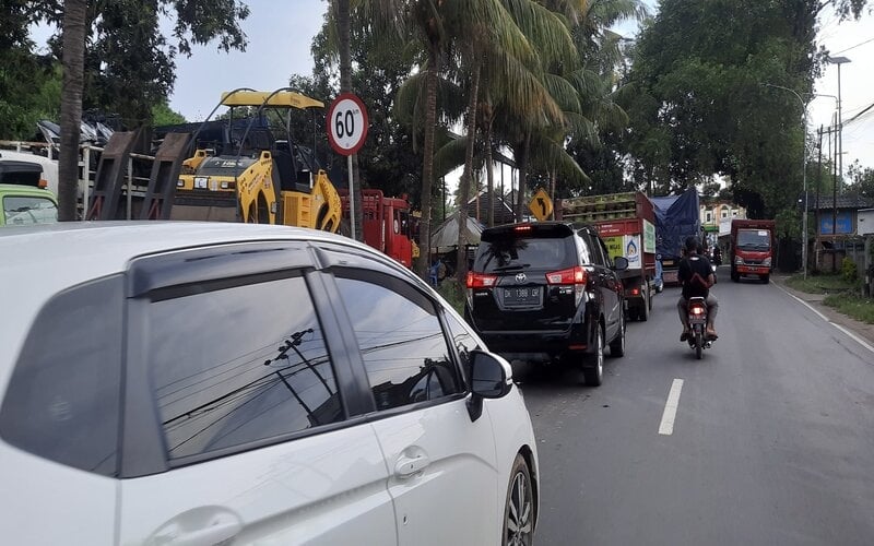  Arus Balik MotoGP, Antrean Kendaraan di Pelabuhan Lembar Mengular