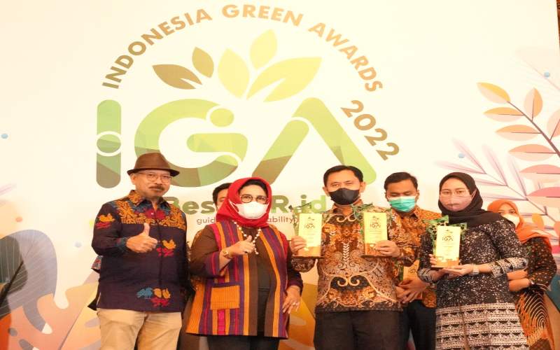  Taspen Raih 3 Penghargaan Indonesia Green Awards 2022