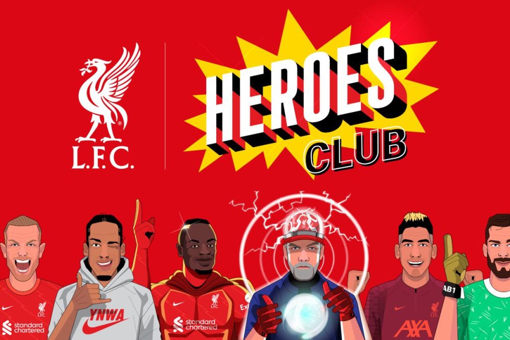  Liverpool Luncurkan NFT Bertema "LFC Heroes Club", Hanya Dijual 3 Hari dan Ini Harganya