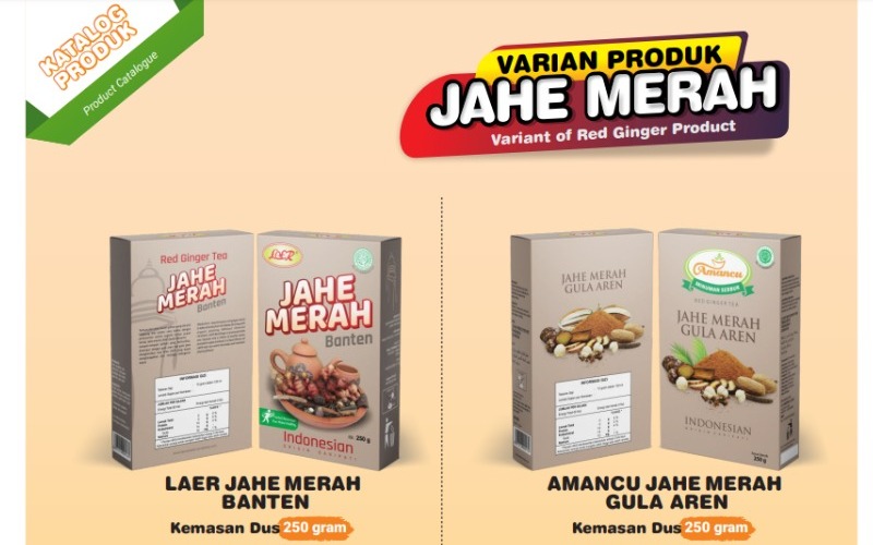  Suami-Istri Sukses Jual Minuman Serbuk Jahe Merah hingga Go Internasional