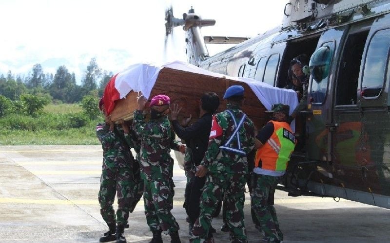  KKB Serang Pos Marinir di Nduga Papua, Bertambah 1 Prajurit TNI Tewas