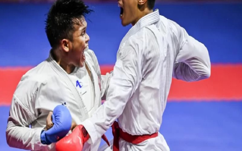  Selamat, Tim Karate Indonesia Sabet 4 Emas di SEAKF 2022