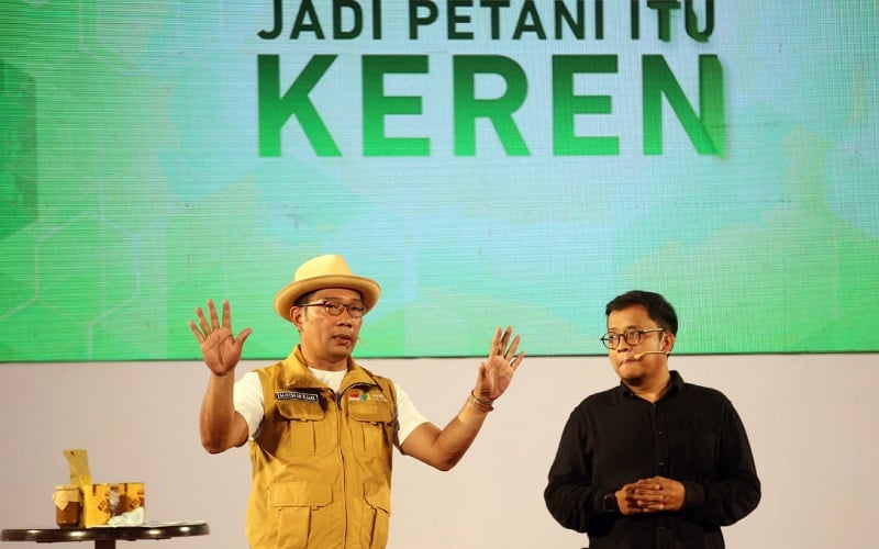 Jelajah Petani Milenial Juara: Ridwan Kamil Pastikan Pembenahan Program Petani Milenial