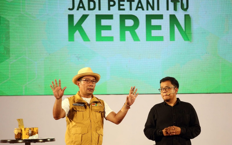  Jelajah Petani Milenial Juara: Ridwan Kamil Pastikan Pembenahan Program Petani Milenial