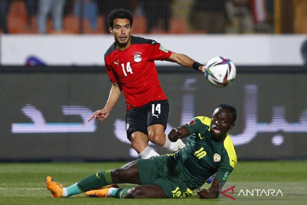 Timnas Senegal Vs Mesir di Kualifikasi Piala Dunia 2022/Antara-Reuters