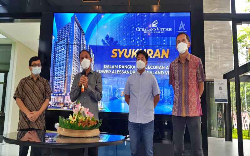  Pasar Apartemen Surabaya, Penjualan Citraland Vittorio Sudah 70 Persen