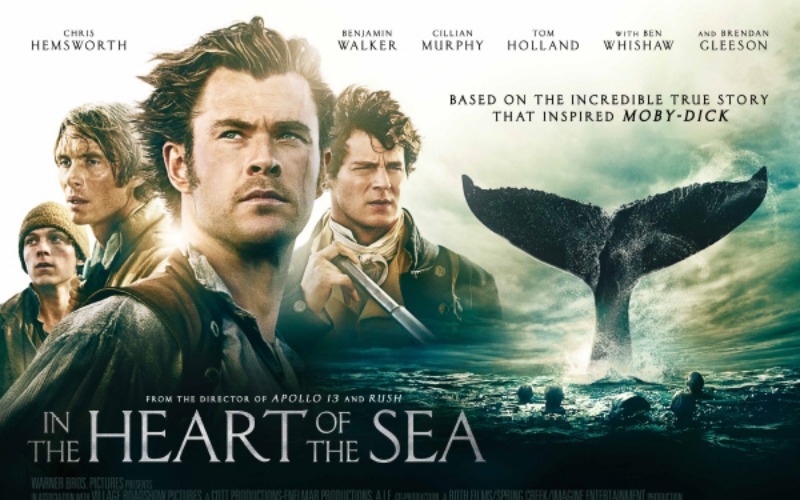  Sinopsis Film In the Heart of the Sea, Karamnya Kapal Pemburu Paus Monster di Trans TV Malam Ini