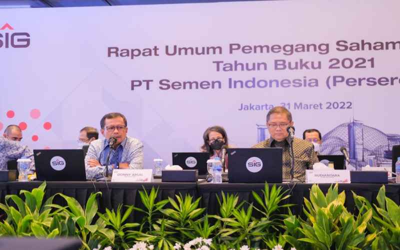  RUPST Semen Indonesia (SMGR) Tetapkan Dividen Rp1,02 Triliun