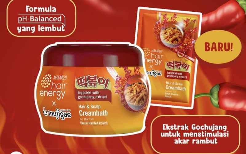  Makarizo Siapkan Masker Rambut Rasa Saus Gochujang Korea, April Mop?