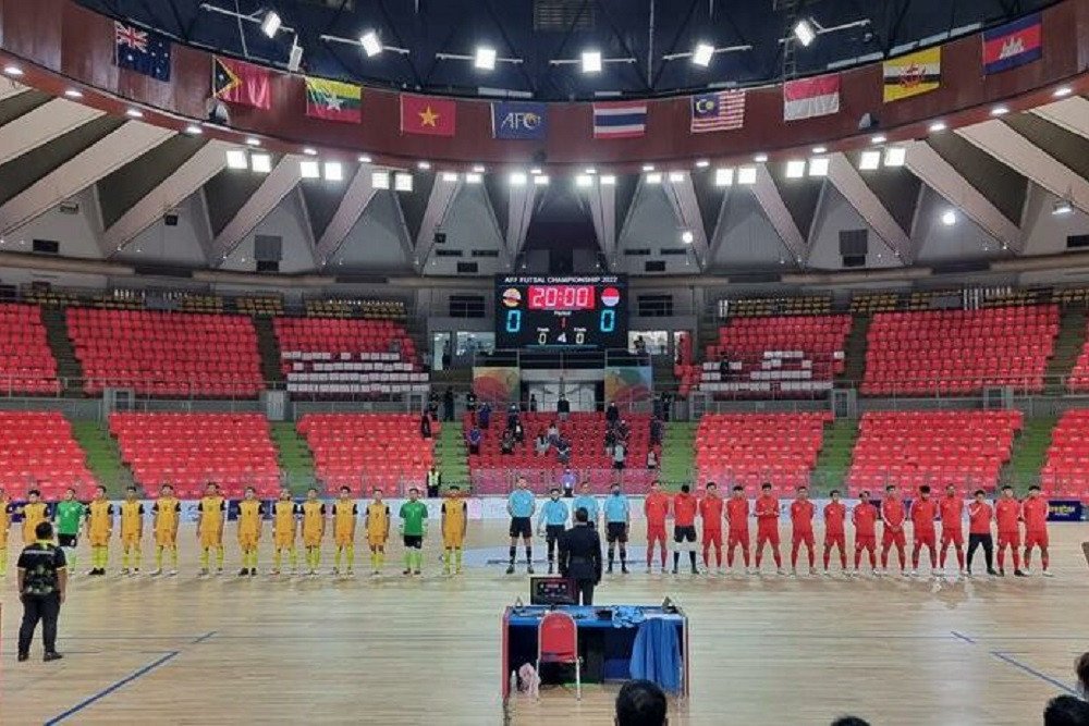Timnas futsal Indonesia vs Brunei Darussalam di Piala AFF Futsal 2022 / AFF
