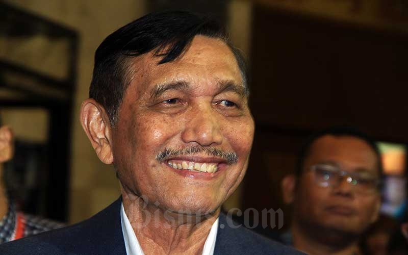 Menteri Koordinator Bidang Kemaritiman dan Investasi Luhut Binsar Pandjaitan. Bisnis/Triawanda Tirta Aditya