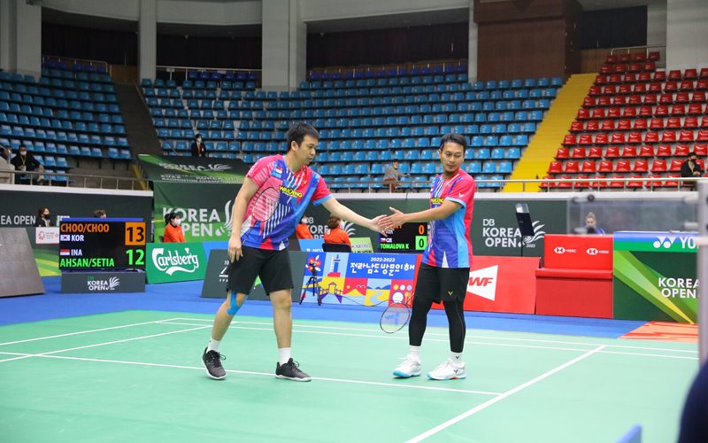  Hasil Korea Open 2022: Ahsan/Hendra Targetkan Tembus Semifinal