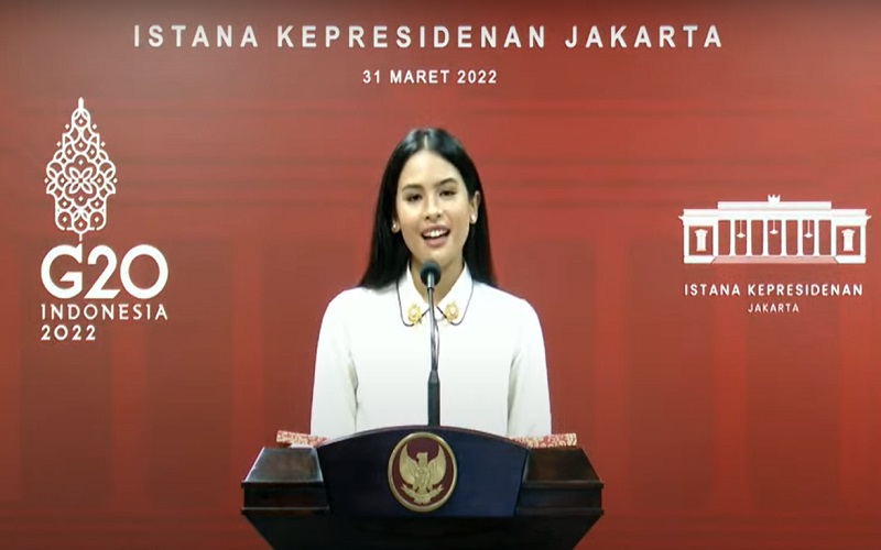  Maudy Ayunda: Ada 3 Isu Prioritas Bagi Anak Muda di G20