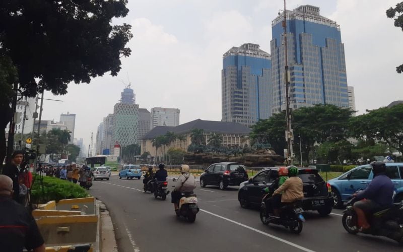  Demo BEM SI, Mahasiwa Belum Muncul di Kawasan Patung Kuda