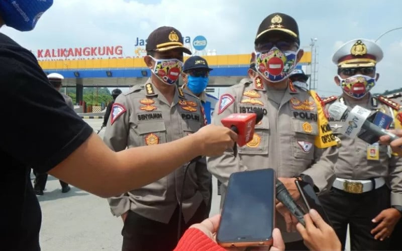  Ratusan Ribu Personel Polri Disiapkan Amankan Mudik Lebaran