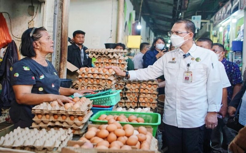  Ketersediaan Bahan Pangan di Kota Medan, Begini Pantauannya