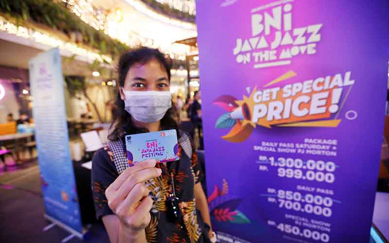  Tiket Jakarta International BNI Java Jazz Festival Dijual Dengan Harga Spesial Pada Acara BNI Java Jazz On The Move